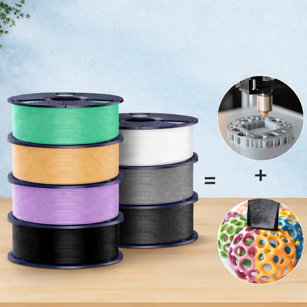 3D printer filament PETG material precise printing quality