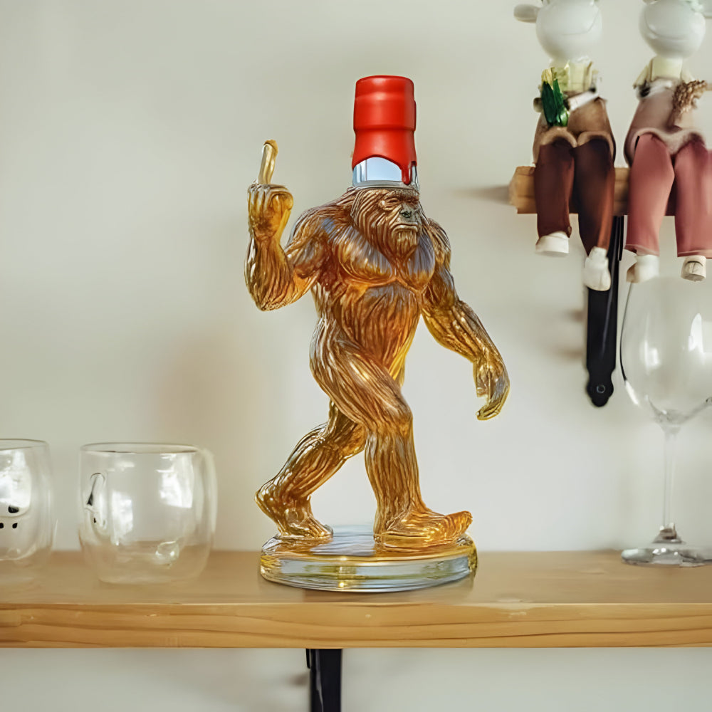Whiskey Carafe Funny Glass Figurines Design
