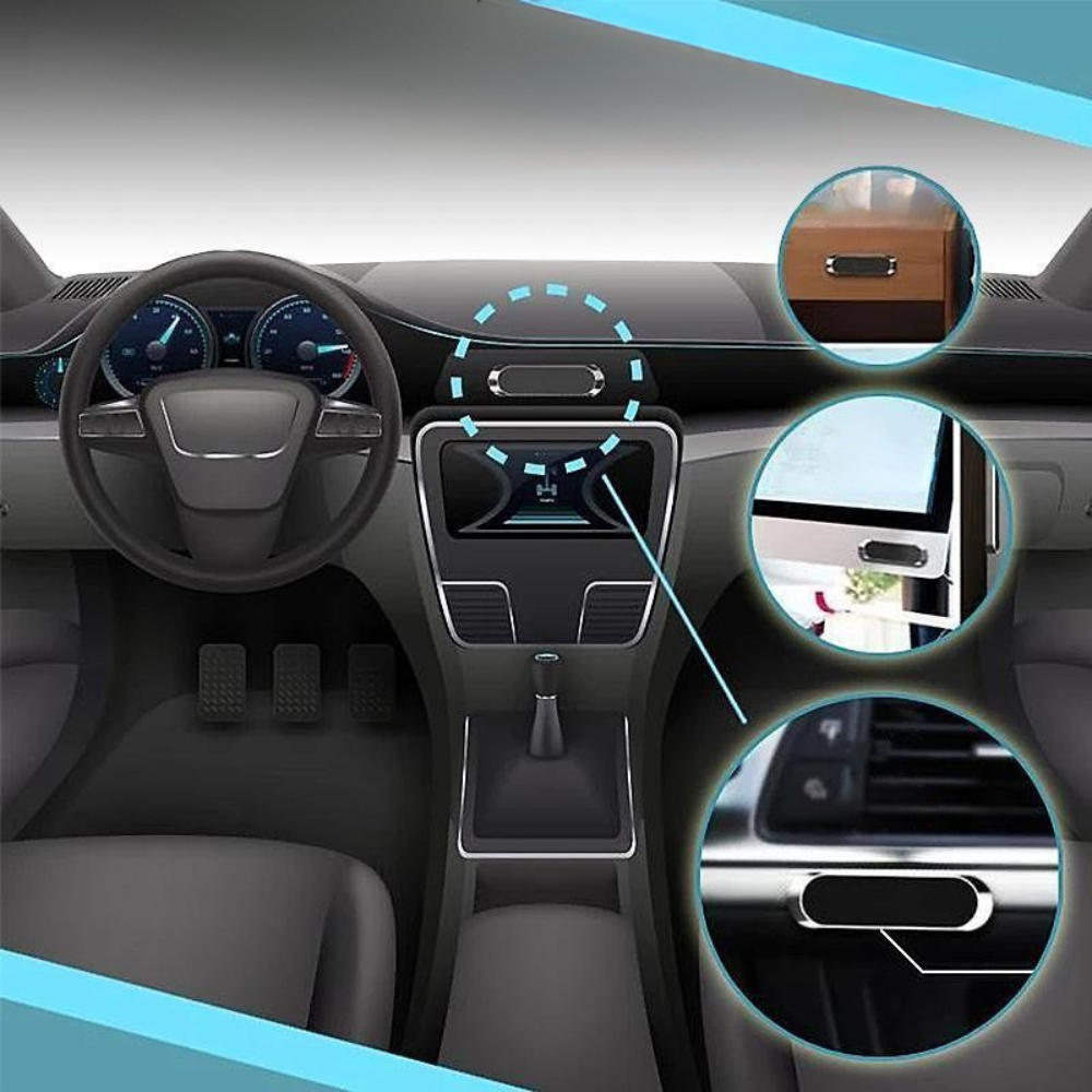 Handyhalterung Auto Magnetisch aus Metall