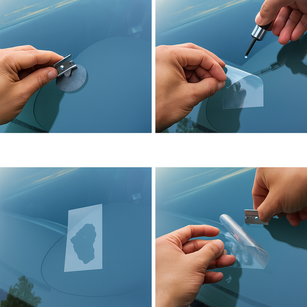 Auto Glass Repair Liquid Nano Resin Windshield