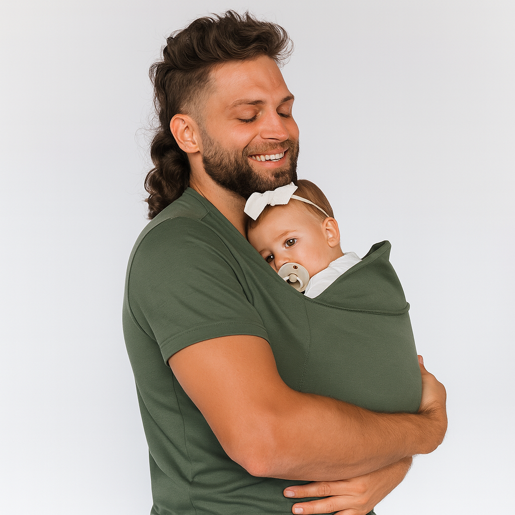 Babytrage Tragehilfe Atmungsaktiv Stretch Stoffträger