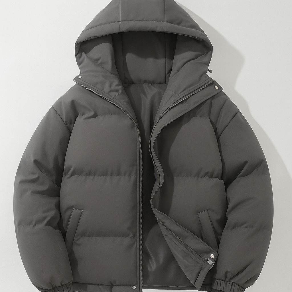 Damen Winter Warme Jacke Daunen Stil Langer Komfort