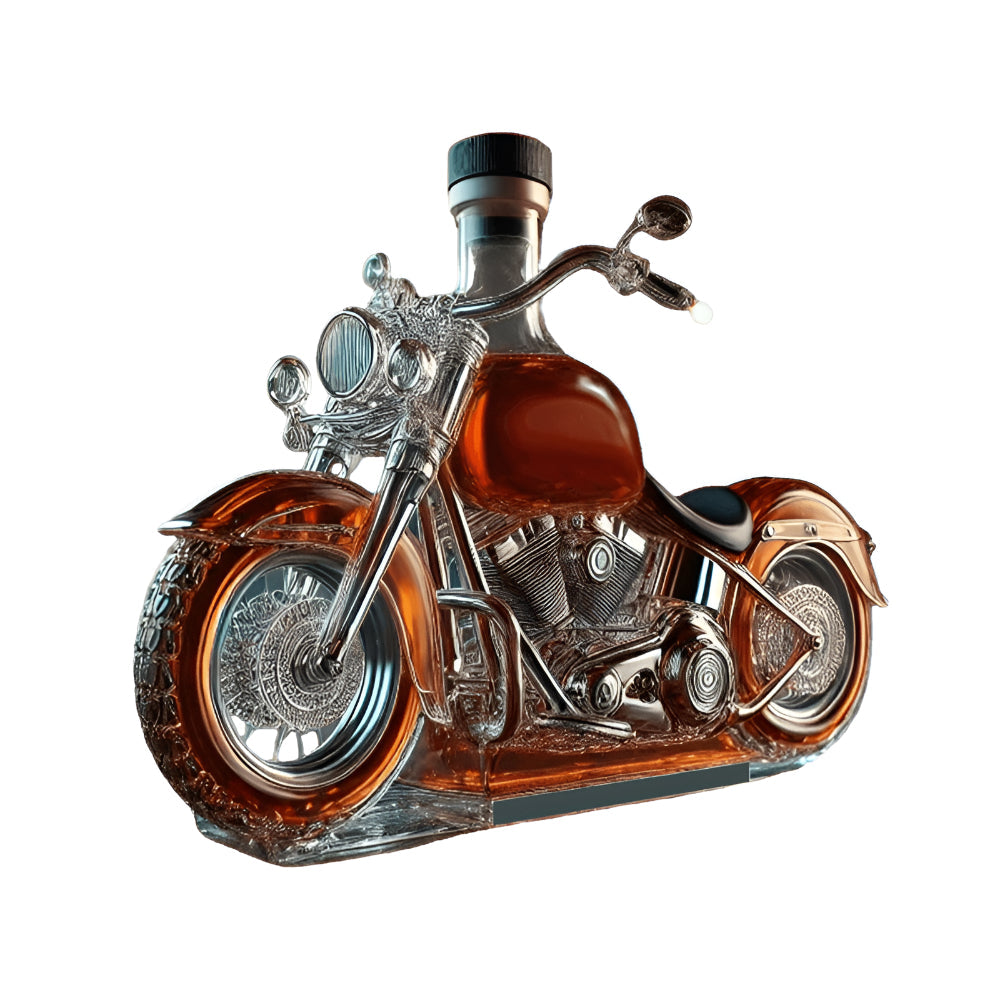 Decanter Motorcycle Glass Bar Accessory Decorative Bottle