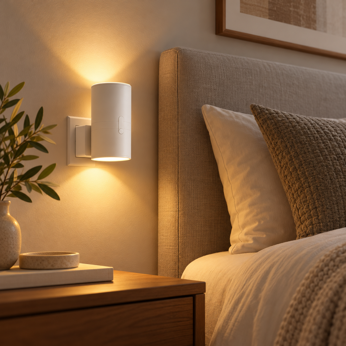 Dimmbare Wandlampe Für Schlafzimmer Mit Automatischem