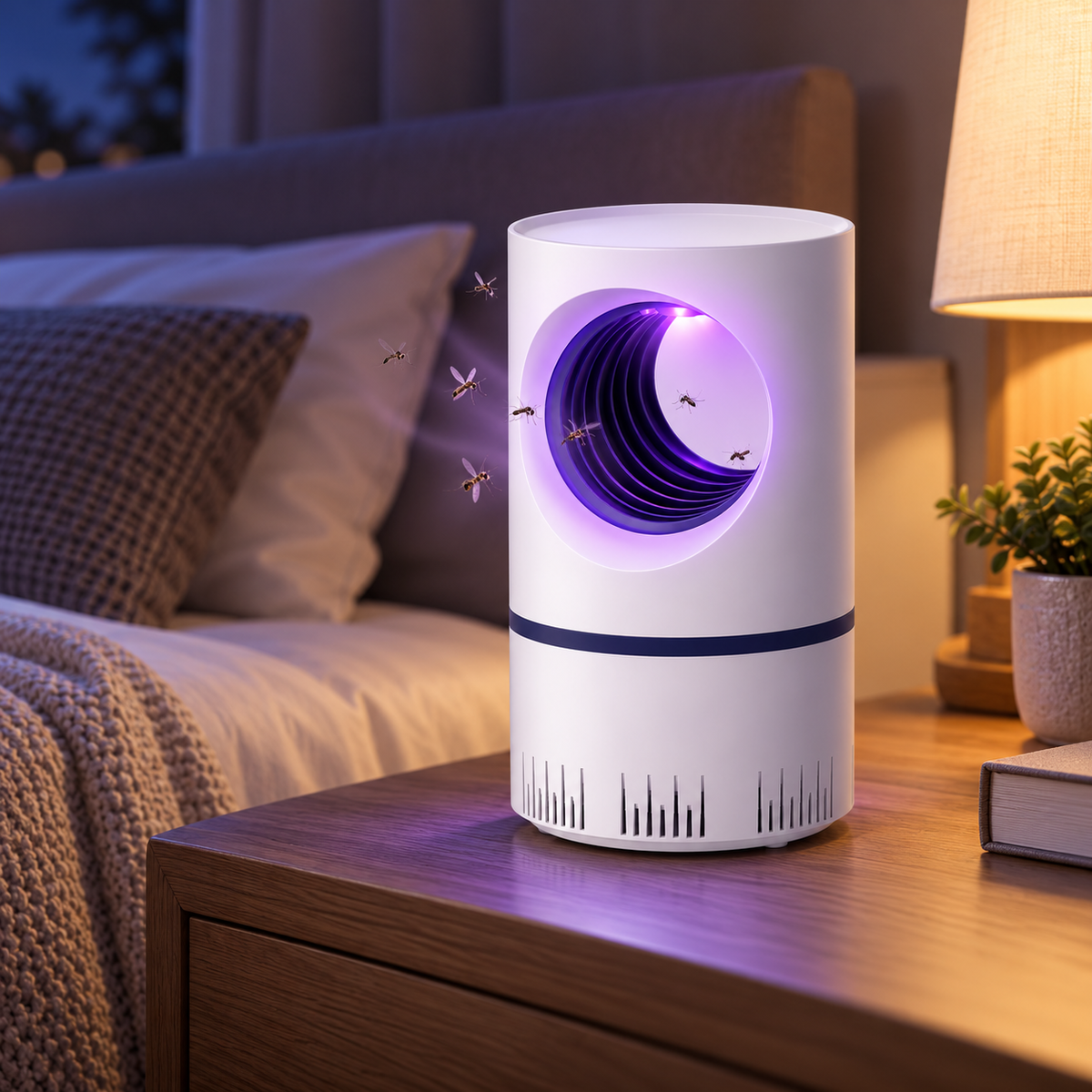 Elektrischer Mückenvernichter Für Balkon Leise Lampe