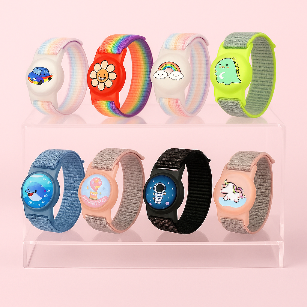 GPS Armband Children Nylon Band Soft Adjustable Lightweight