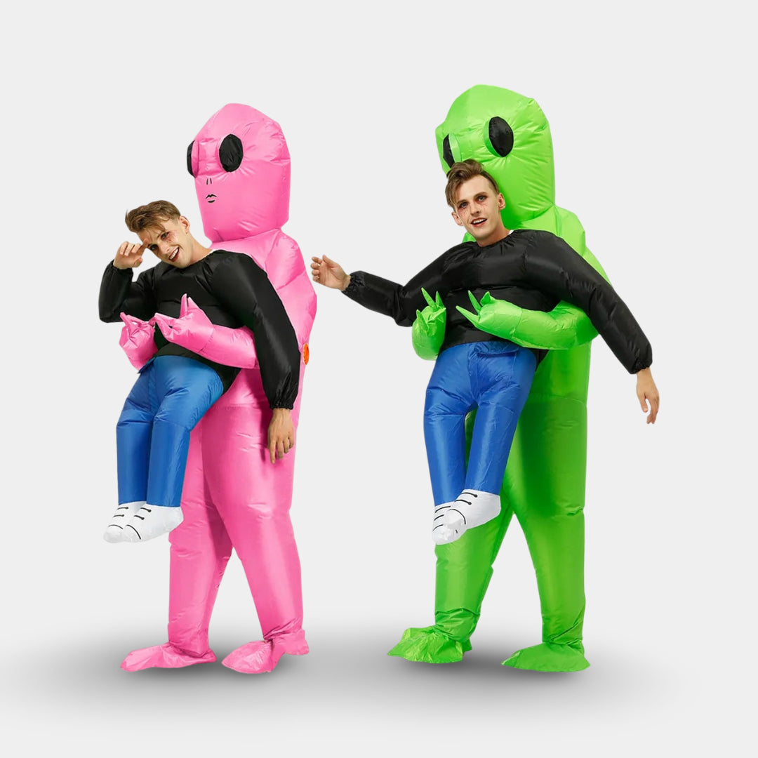 Halloween Kostüm Aufblasbares Alien Outfit Party Spaß