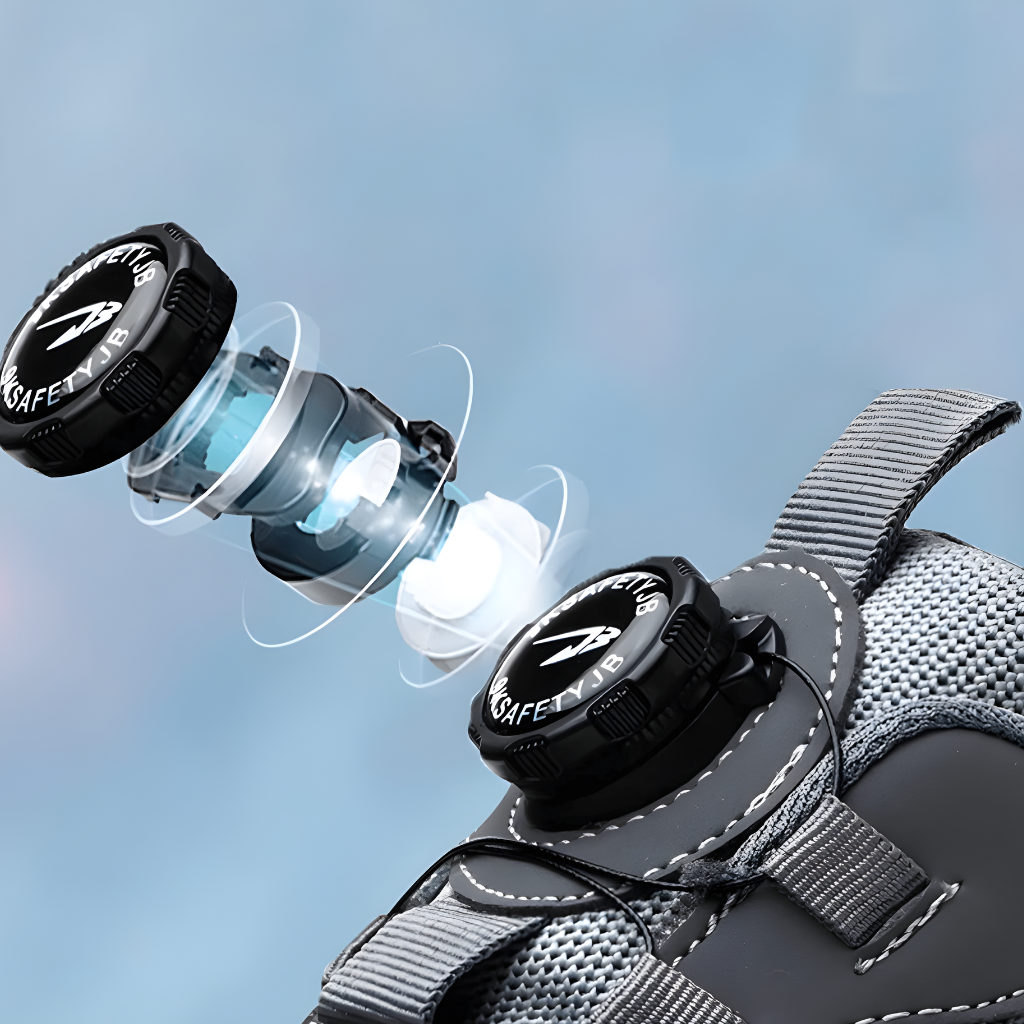 Men's Safety Work Sneakers Comfortable Shock-Absorbing