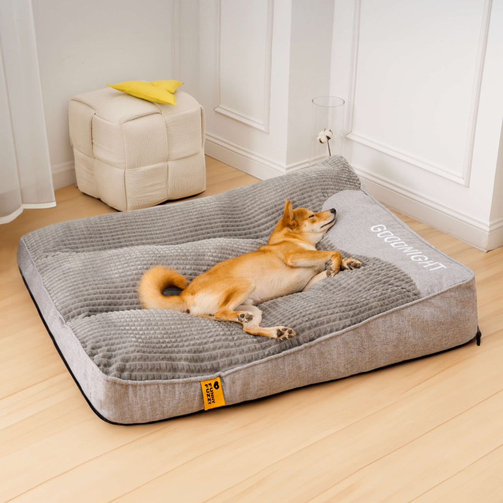 Dog bed orthopedic padded large dog cushion