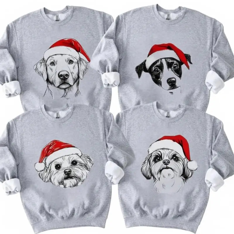 Unisex Christmas Sweater Warm Sweatshirt Long Sleeve