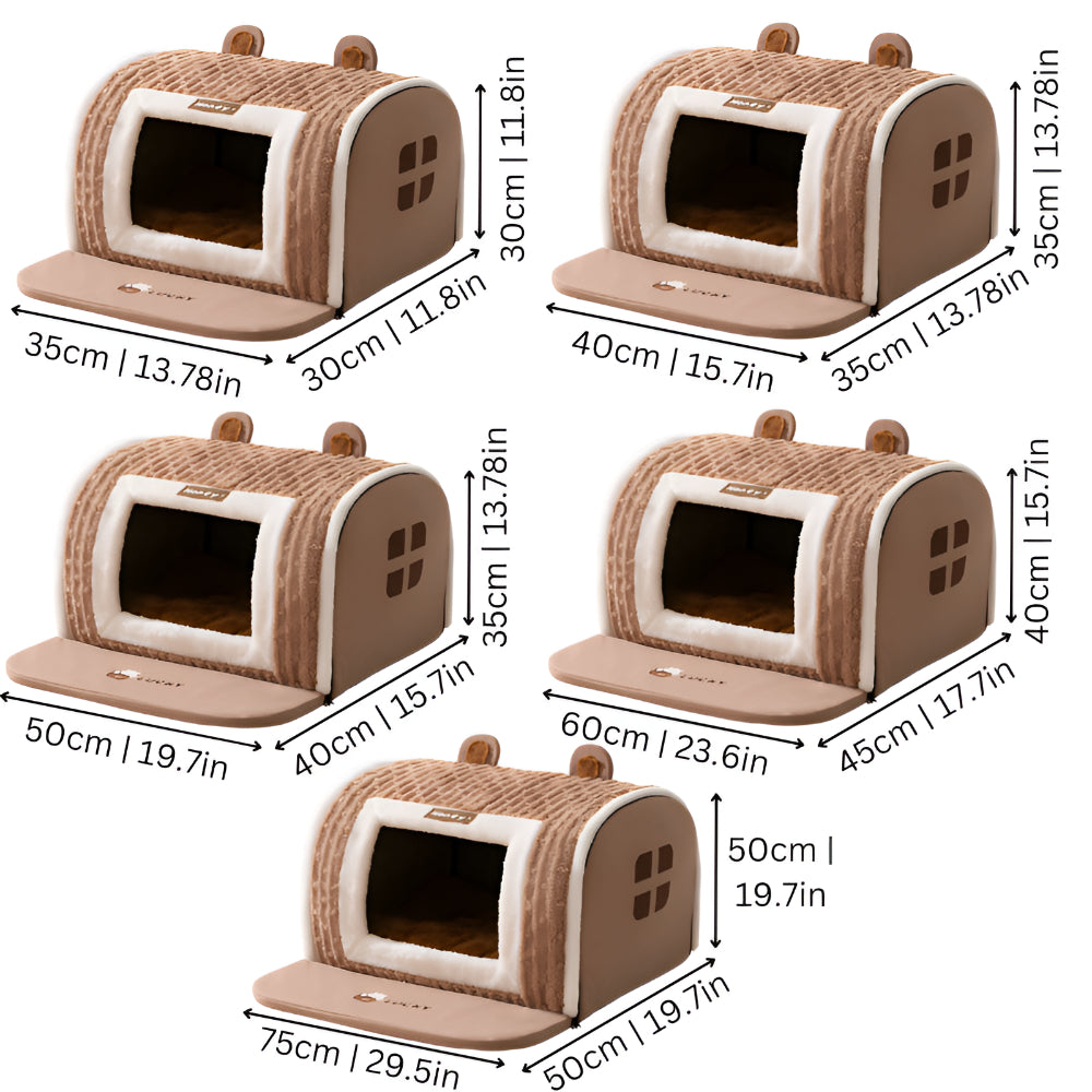 Cuccia per gatti Cuccia per animali domestici Tana accogliente Posto per dormire per animali domestici