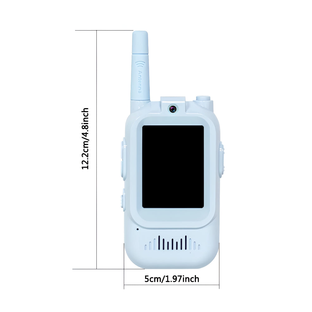 Talkie-walkie vidéo pour enfants, appareil radio, ensemble rechargeable