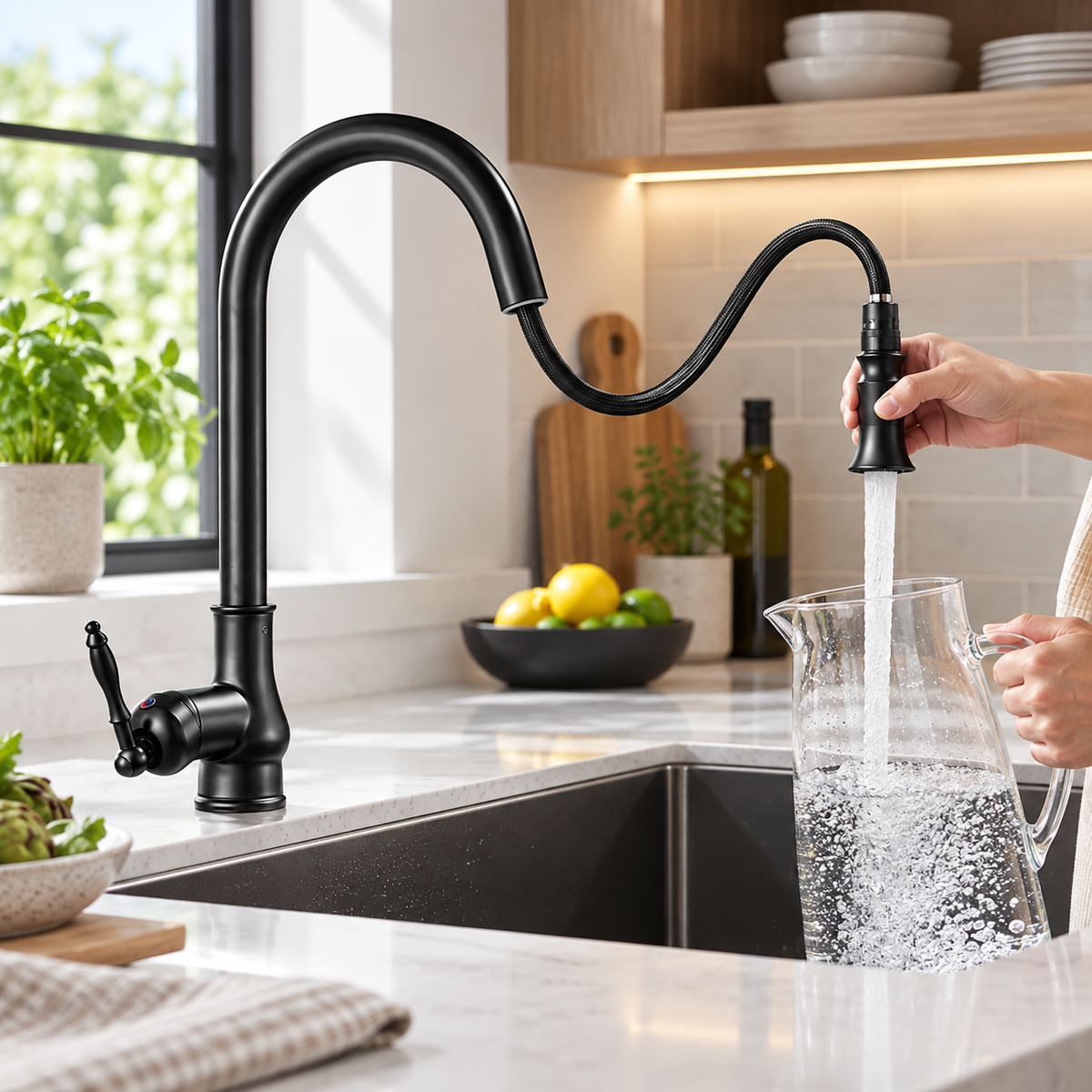 Küchenarmatur Für Modernes Zuhause Ziehen Sprühkopf