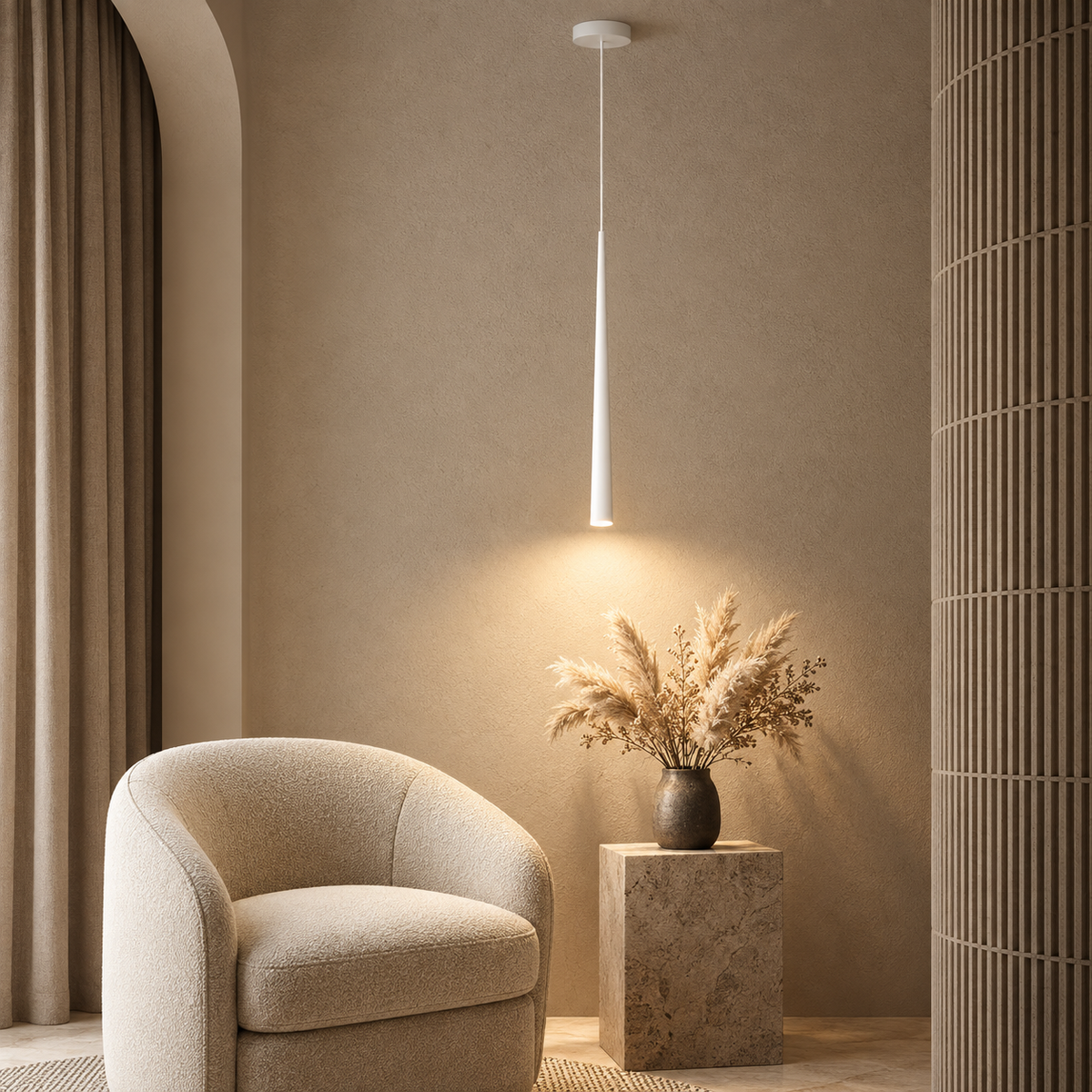 LED Technologie Pendelleuchte Moderne Schlafzimmer