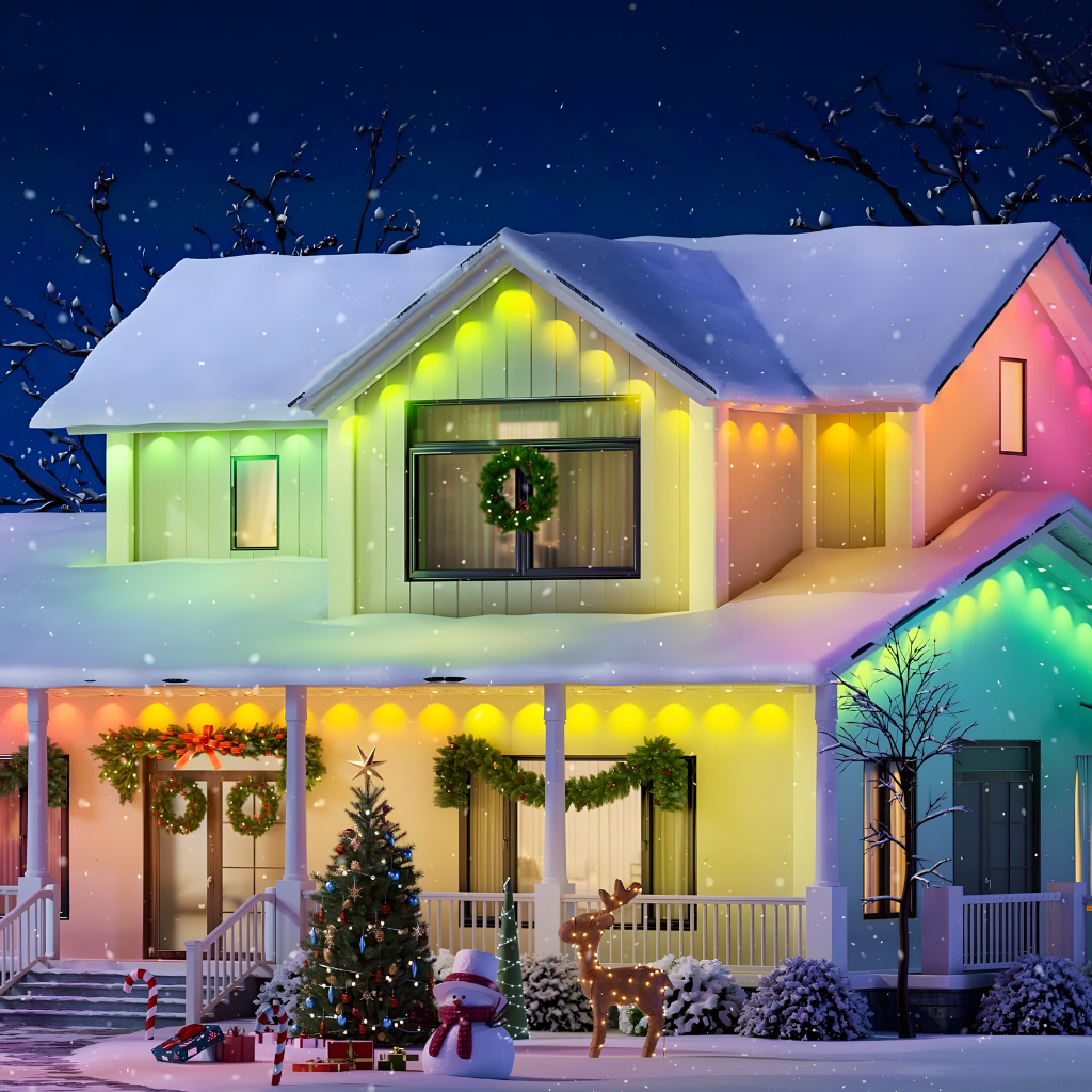 LED Außenbeleuchtung Smart RGB Licht Wasserdicht Hausdekoration