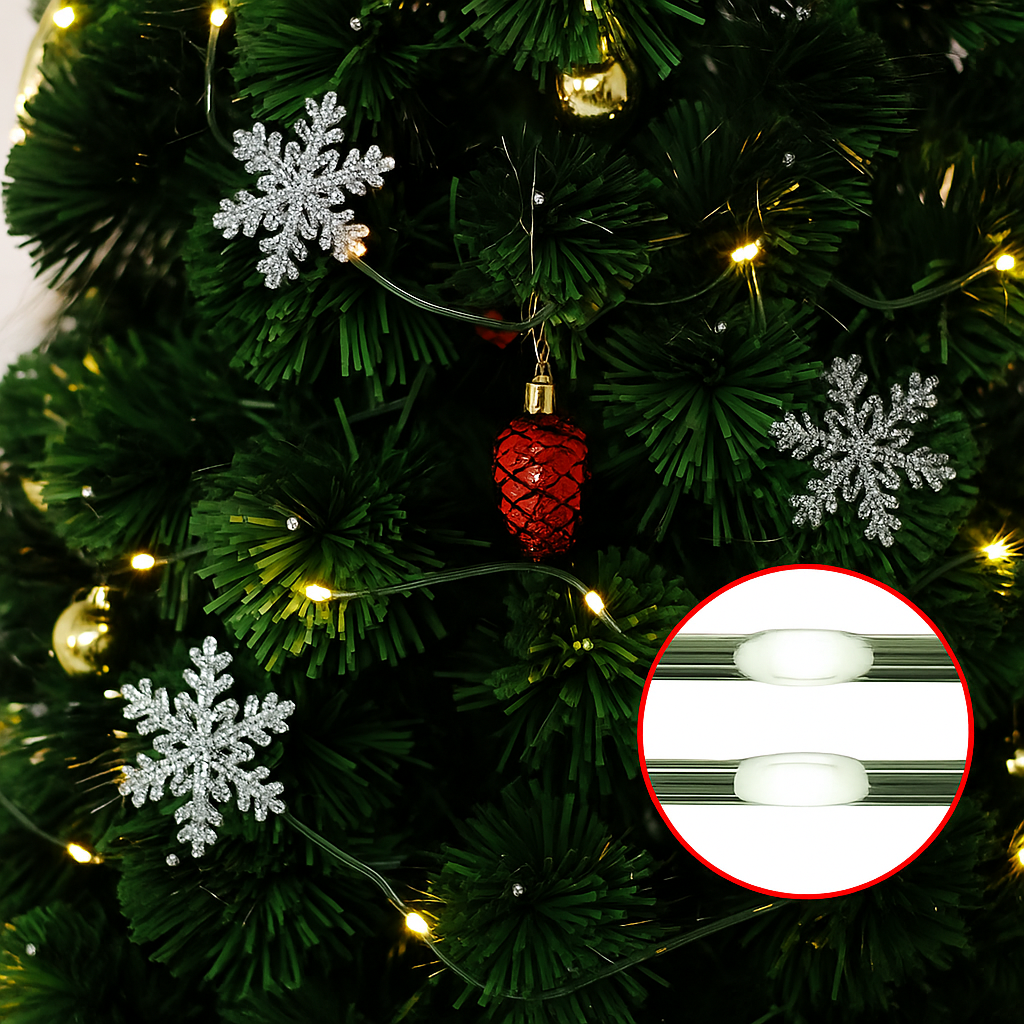 LED Lichterkette Weihnachten Smart App Steuerung Innen Außen Licht