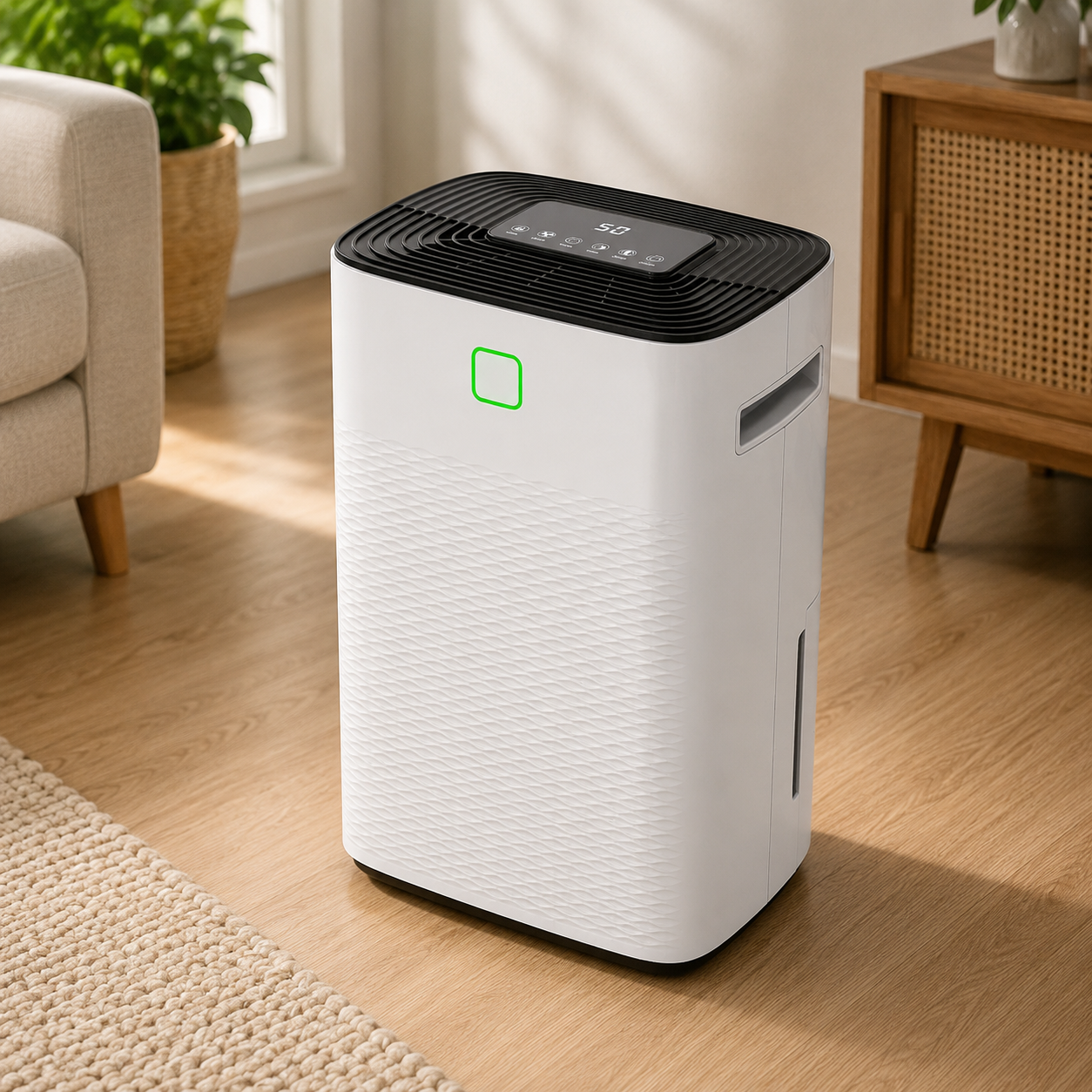 Dehumidifier Cooling Basement Living Spaces Drain Hose