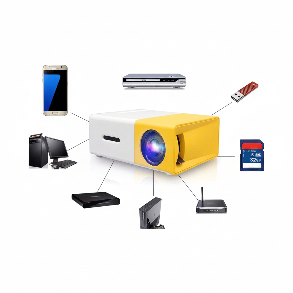 Mini Projector World Championship Compact Projector 1080p