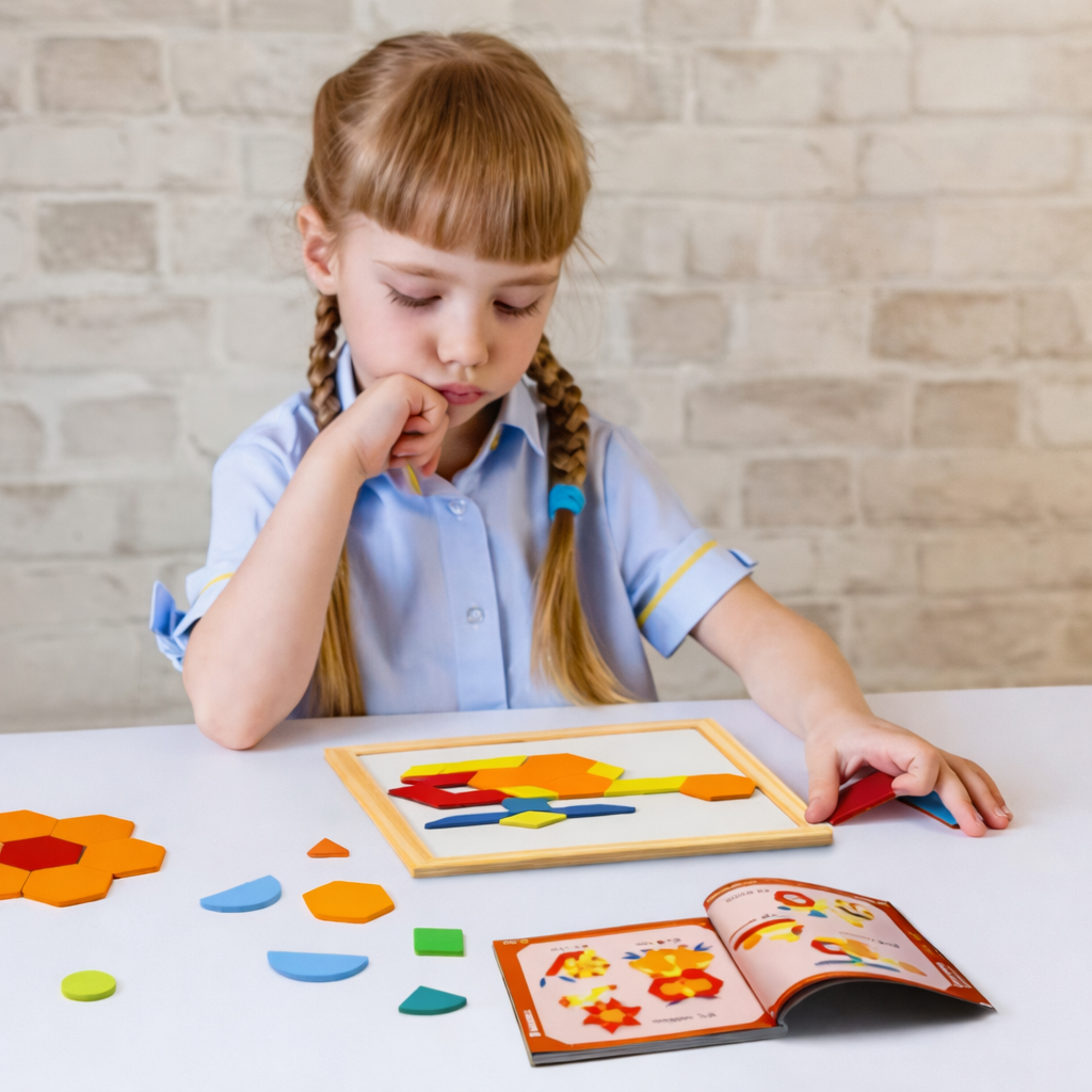 Magnetspielzeug Lernpuzzle Formen Logikspiel Kinder