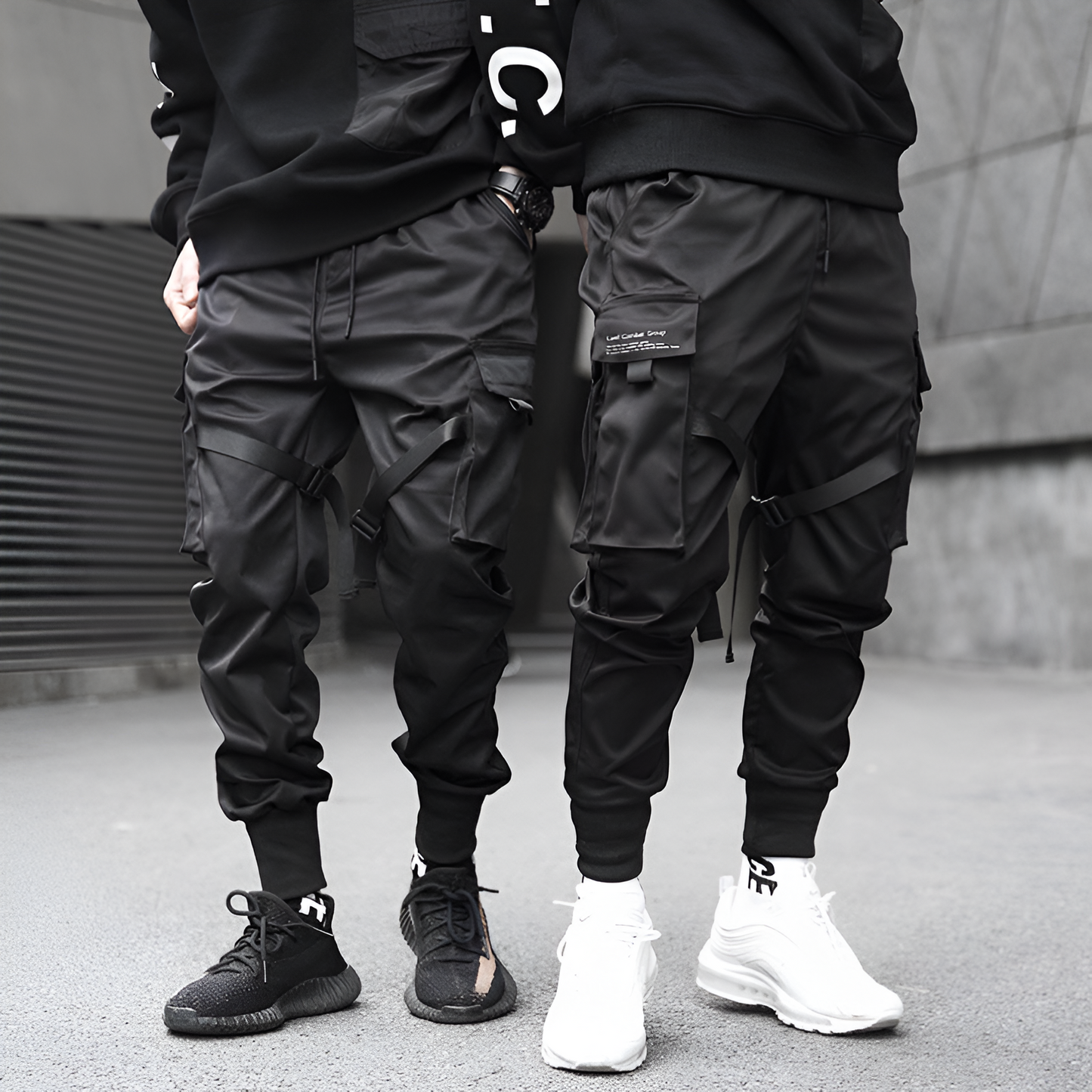 Pantalon jogging cargo homme long léger sportif randonnée