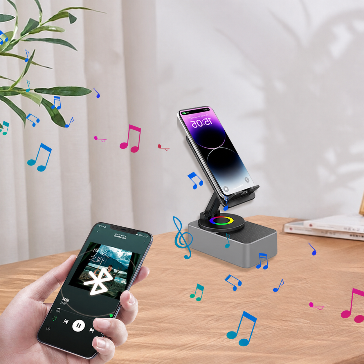 Bluetooth Speaker Power Bank Portable Battery