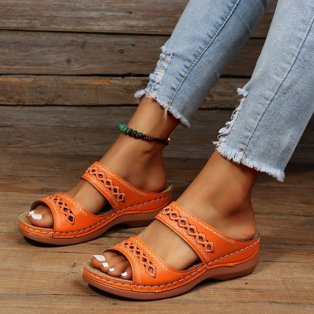 Sandalias Mujer Suela Acolchonada Verano