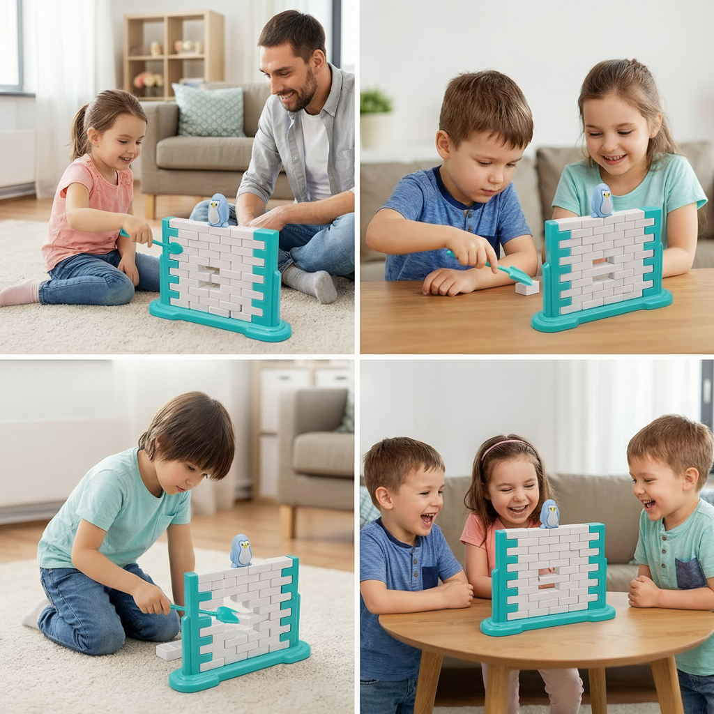 Gioco Bambini Pinguino Abilità Gioco Tavolo Interattivo