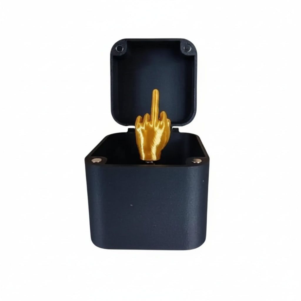 Halloween Decoration Spider Prank Wooden Box Surprise Figure