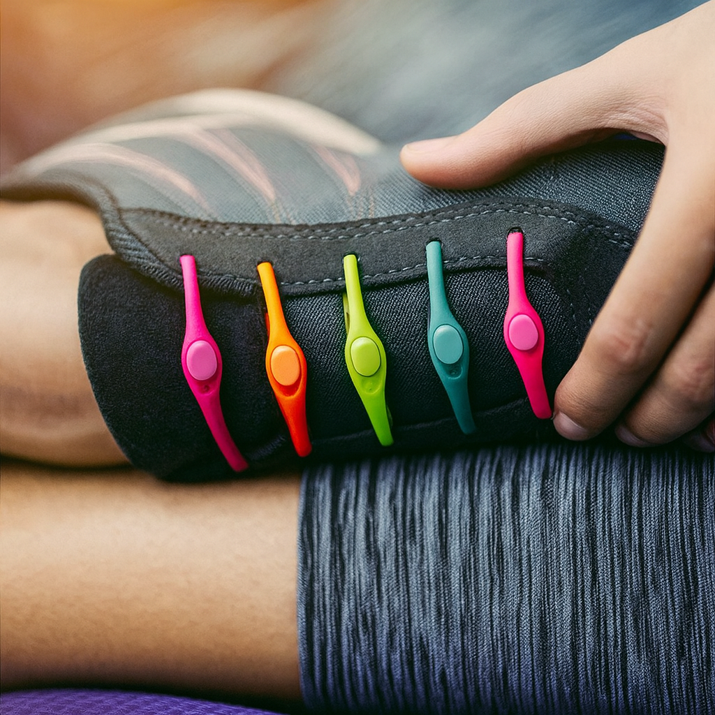 Silicone Elastic Shoelaces Without Tying Universal