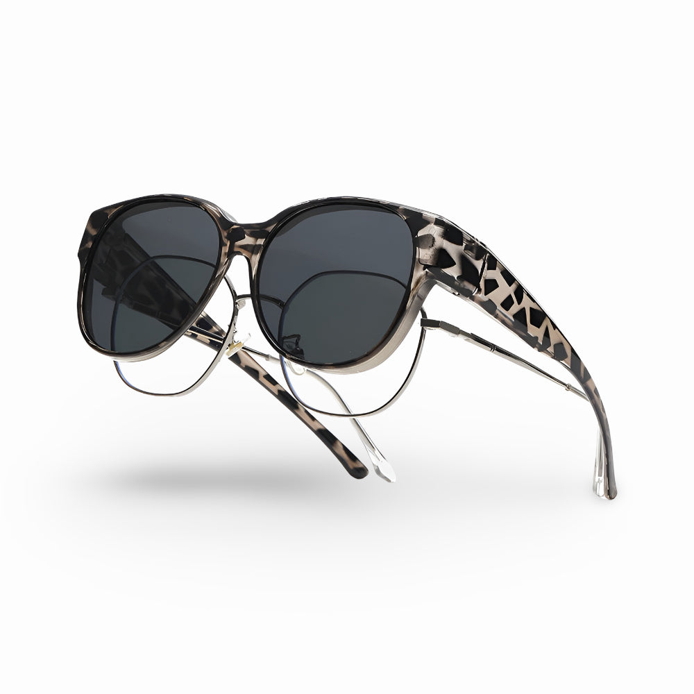 Sonnenbrille Überbrille Polarisiert UV Schutz Autofahren
