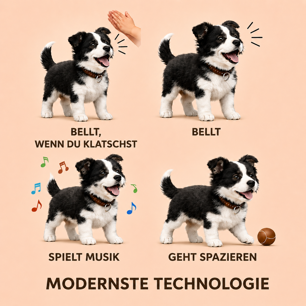 Spielzeug Roboterhund Interaktiv Elektronisches Haustier