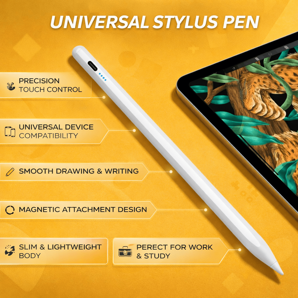 Universal Input Stylus Touch Pen Tablet Smartphone Precise Pen