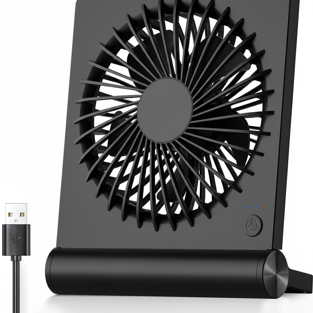 Ventilatore da tavolo USB silenzioso portatile raffreddamento da scrivania
