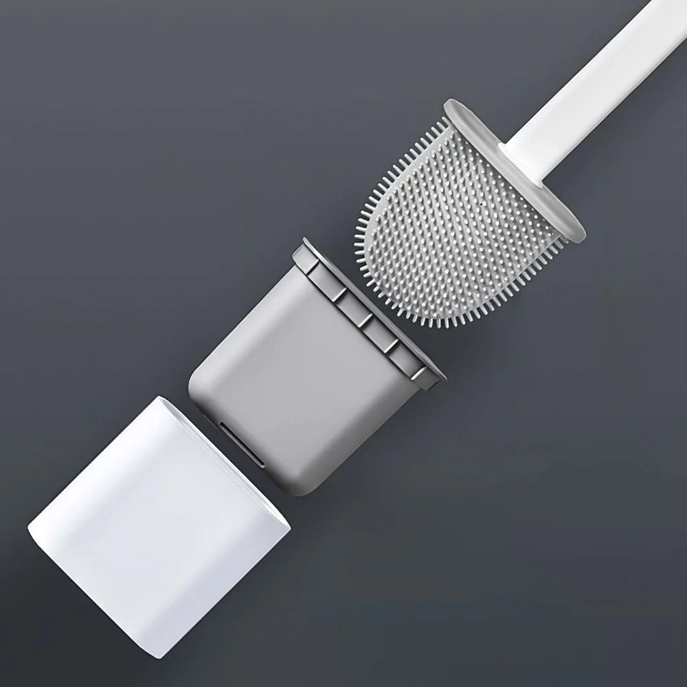 Toilet brush WC brush wall holder flexible bathroom cleaning