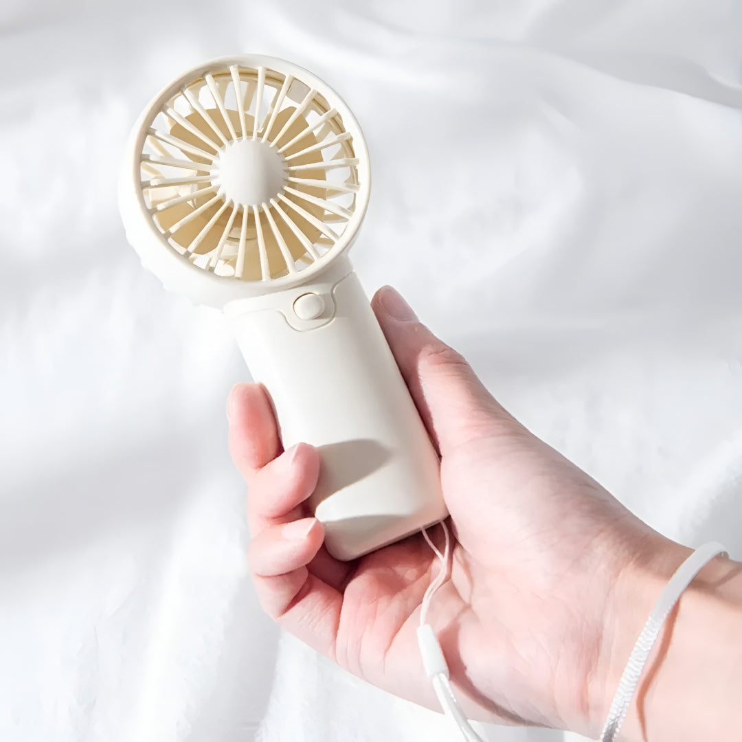 Portable Handheld Fan Battery Travel Office