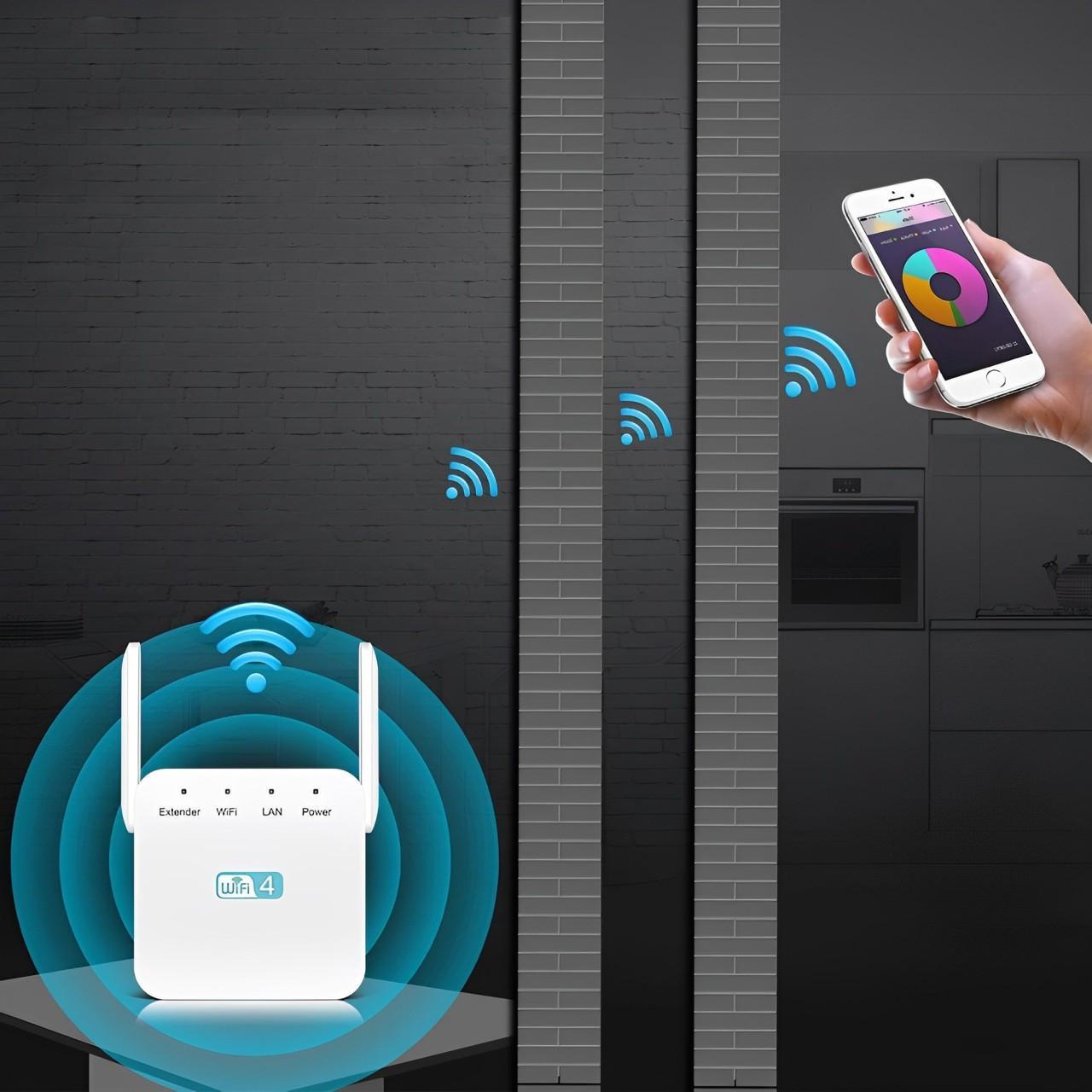 WLAN Repeater Signalverstärker Stabiles Langstrecken Netzwerkgerät2