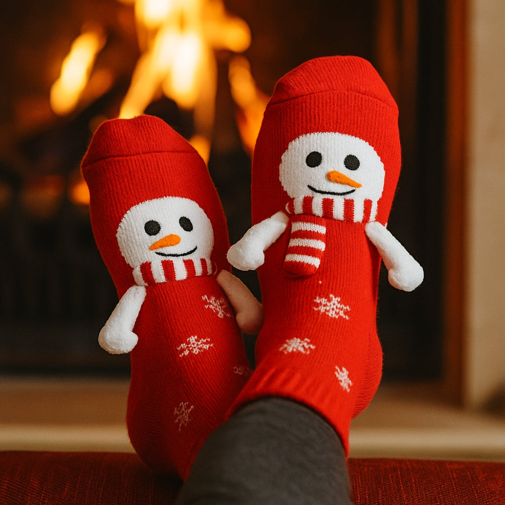 Weihnachten Socken Kuschelig Warm Lustiges Design Geschenkidee Paar