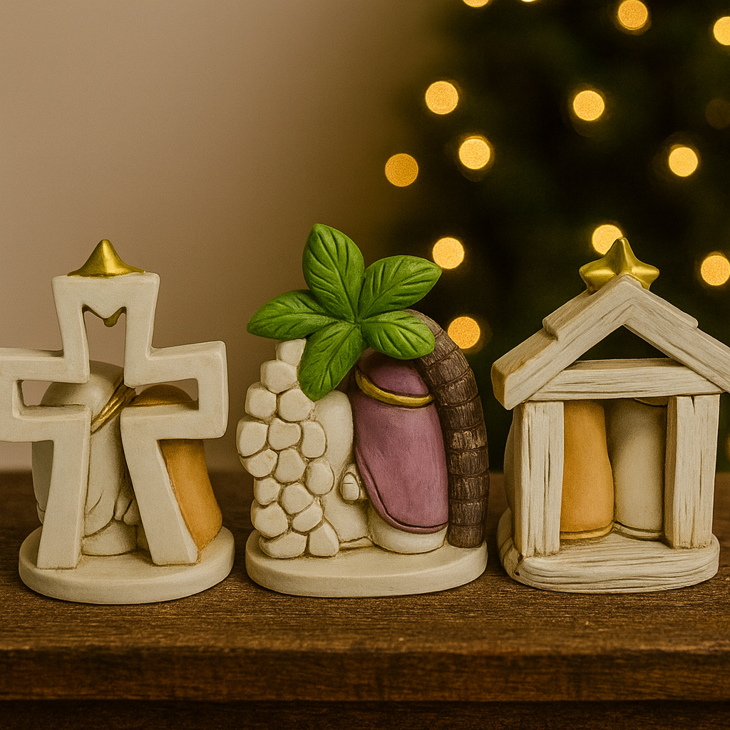 Christmas Nativity Resin Figurine Traditional Decoration Nativity Statue