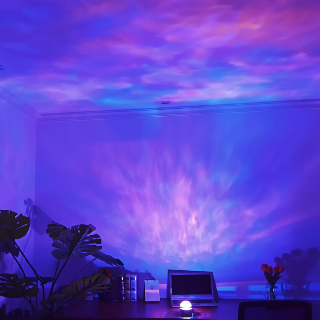 Aurora Galaxy Projector Light – Create a Relaxing Northern Lights Atmosphere at Home - Image 3