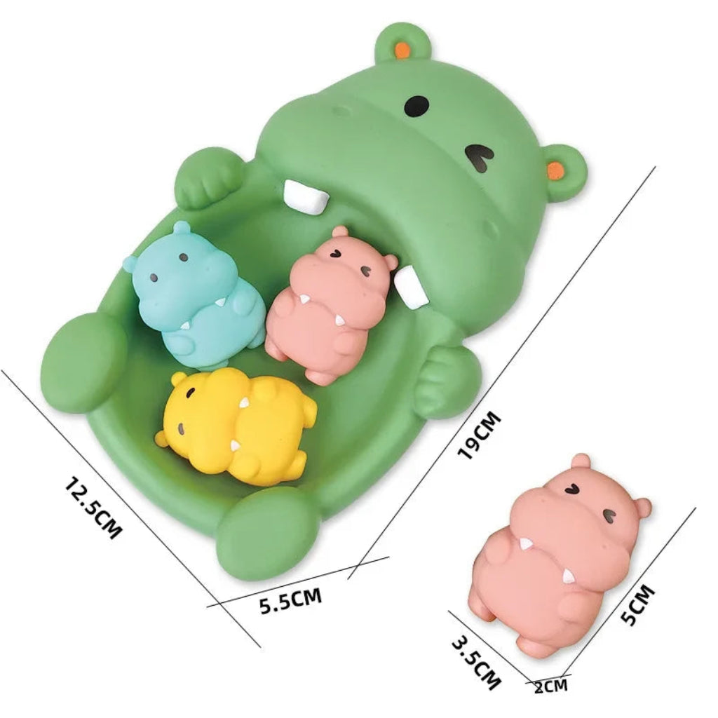 Badespielzeug Schwebend Babybadewanne Tierfamilie Set - Image 5