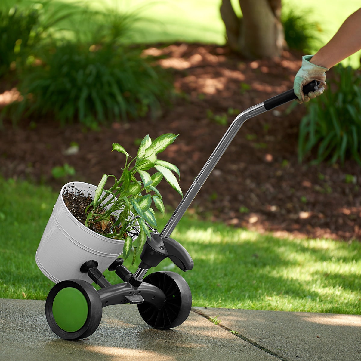 Blumentopfwagen Für Große Pflanzen Großen Rädern - Image 2