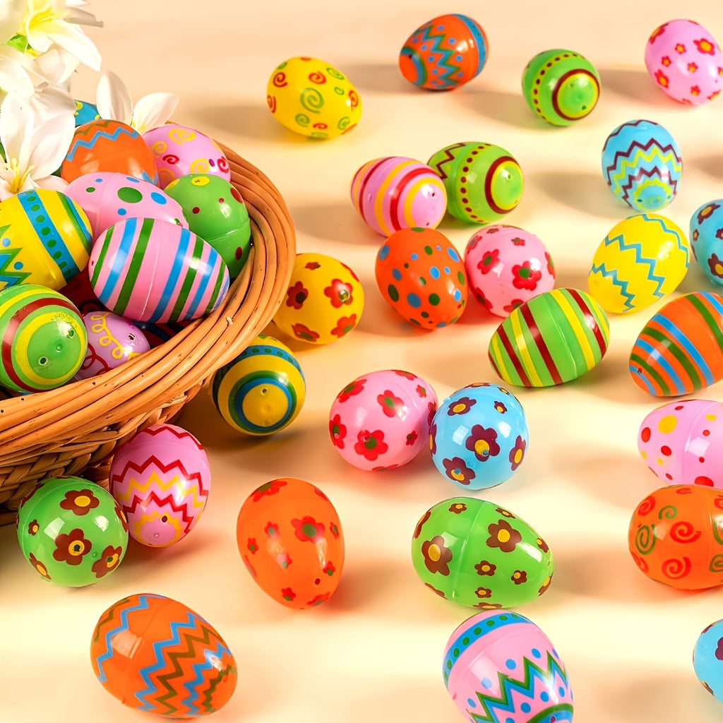 Easter Monday Plastic Decorative Eggs Easter Decoration Table Decoration Set