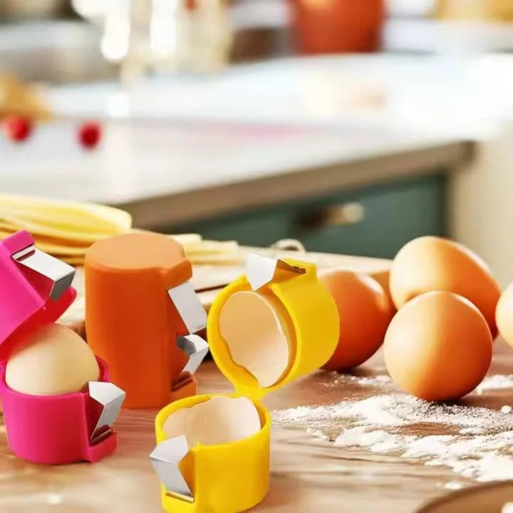 Eggshell Opener Egg Opener Kitchen Breakfast Tool Stainless Steel