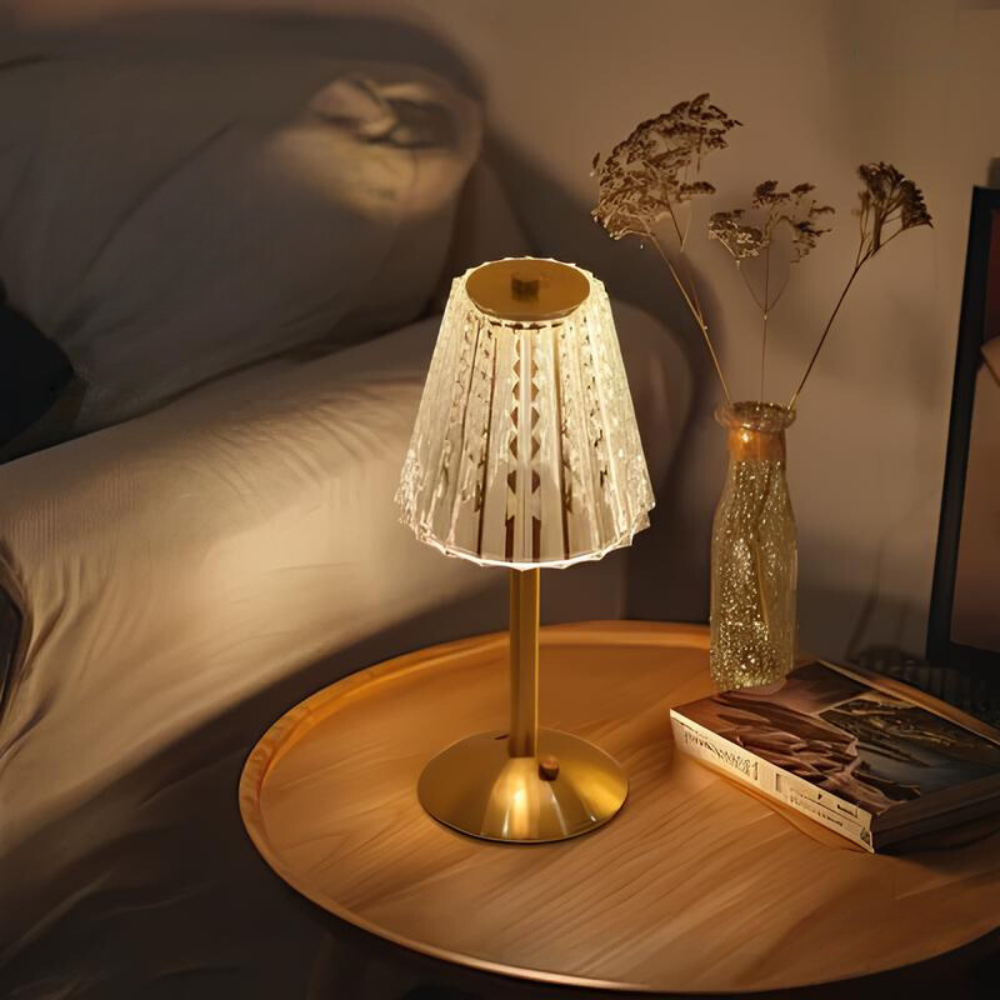LED Table Lamp Gold Modern Design