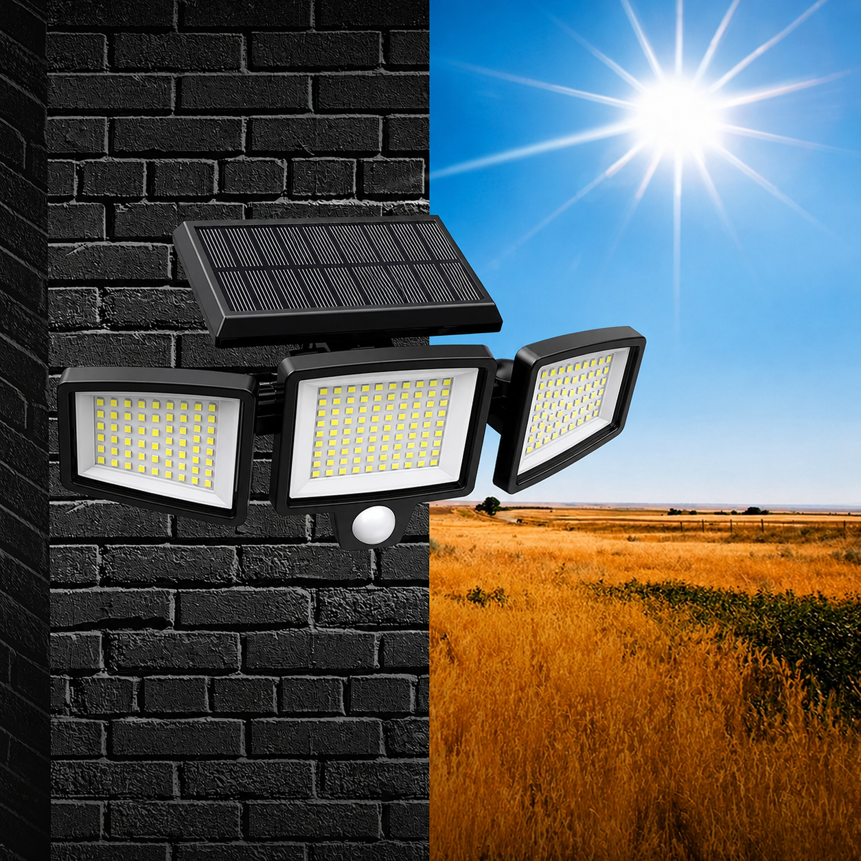 Solar Outdoor Light Solar-Powered Efficient Outdoor Lighting
