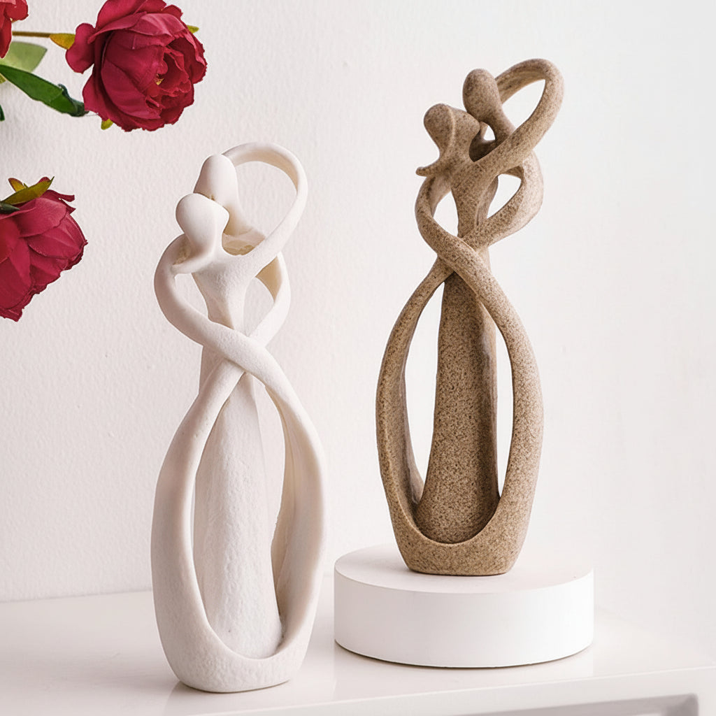 Abstract Figurine Love Modern Design Home