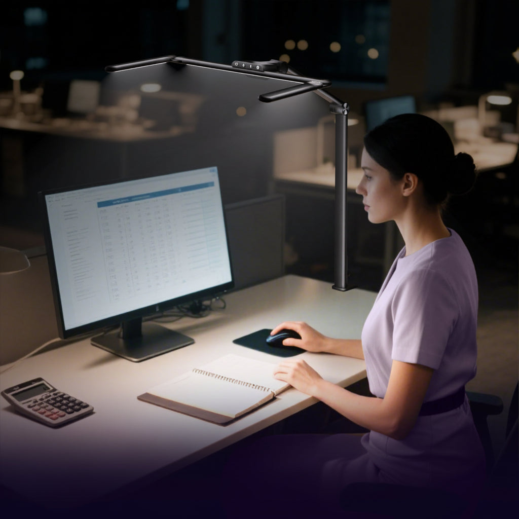 Monitor Light Bar Foldable Dual Screen Desk Lamp