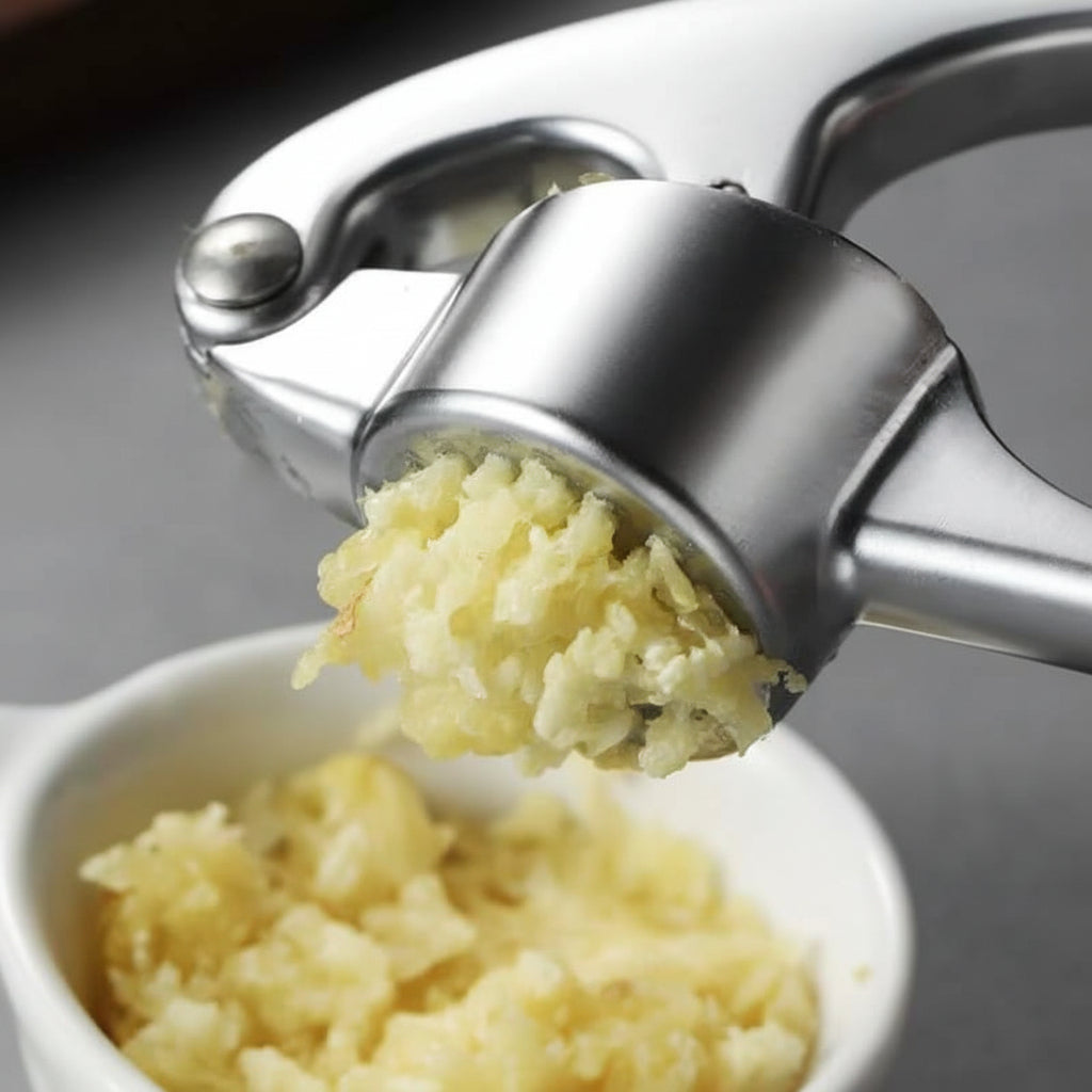Garlic Press Set Stainless Steel Chopper Kitchen Tool