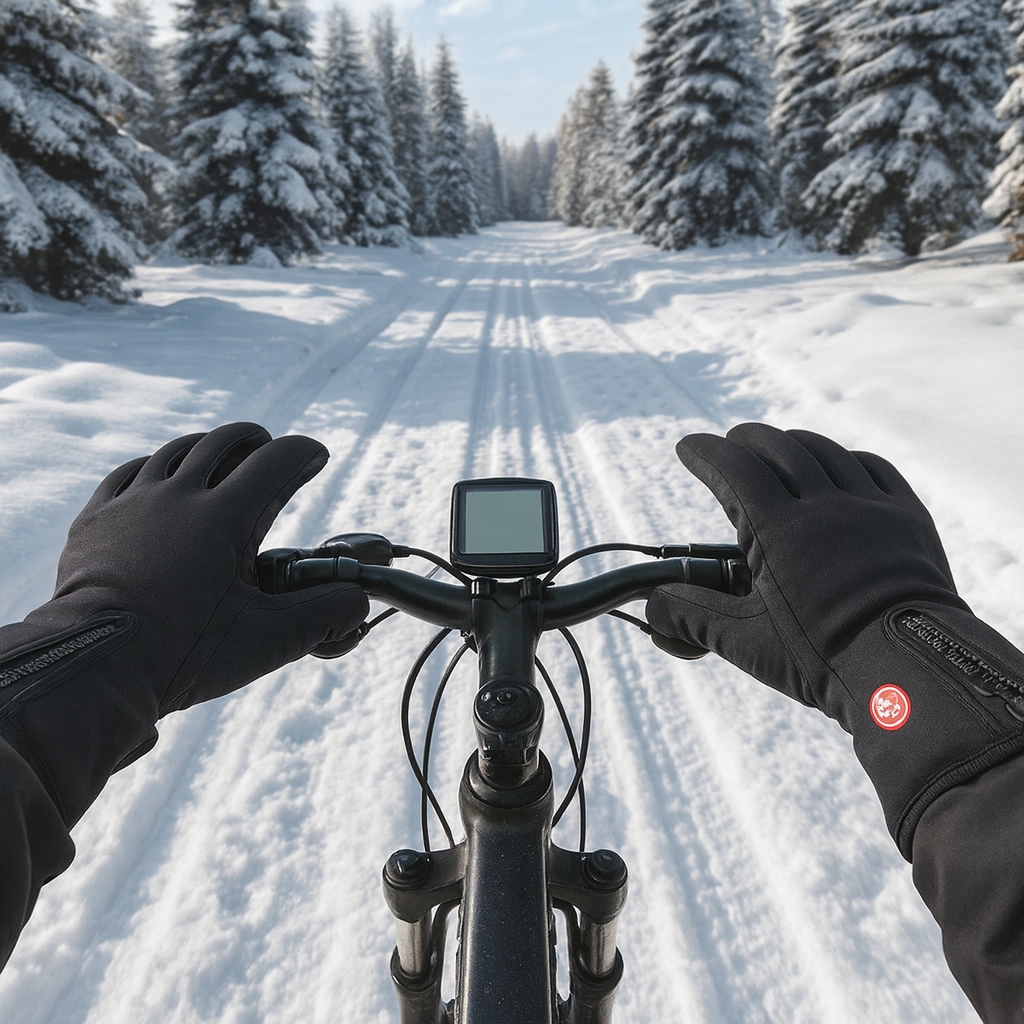 Heated Gloves Winter Thermal Waterproof Touchscreen Warm Grip