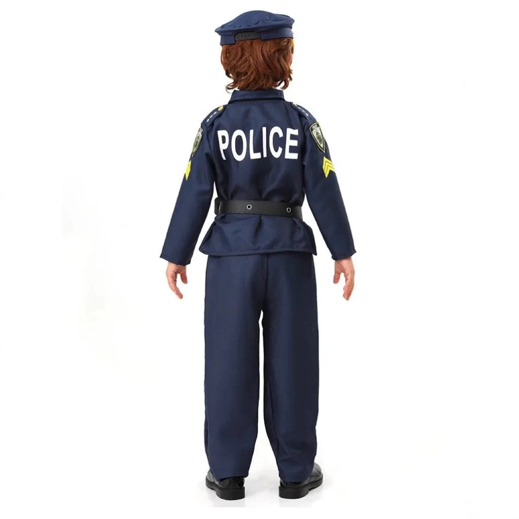 Halloween Kostumes Kinder Polizei Uniform Karneval - Image 3